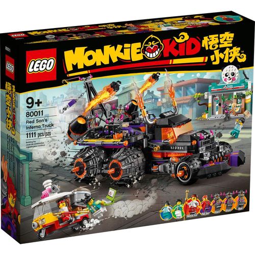 LEGO® Monkie Kid 80011 Red Sons Inferno-Truck