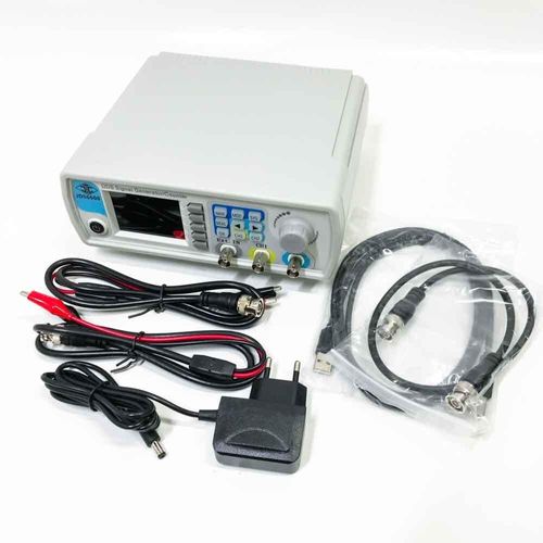 Funktionsgenerator, Akozon JDS6600 AC100-240V DDS-Signalgenerator Zähler 15 MHz Funktionsgenerator Zweikanalige Arbiträrwelle Sinuswelle mit USB-Kabel für Schulen, Labore