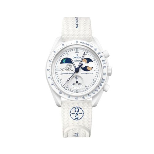 Swatch x Omega Moonswatch Cold Moon, Mission To Earthphase Moonshine Gold