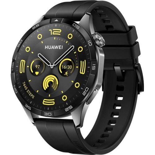 Herren Smartwatch GT 4 46mm , Bis zu 2 Wochen Akkulaufzeit, Android und iOS, Kalorienmanagement, Professionelles Gesundheitsmanagement, SpO2, GPS