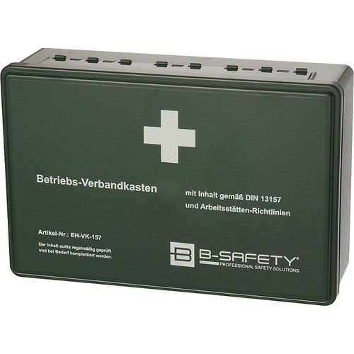 B-SAFETY Betriebsverbandkasten STANDARD, mit Inhalt nach DIN 13157, BxHxT 270 x 175 x 90 mm