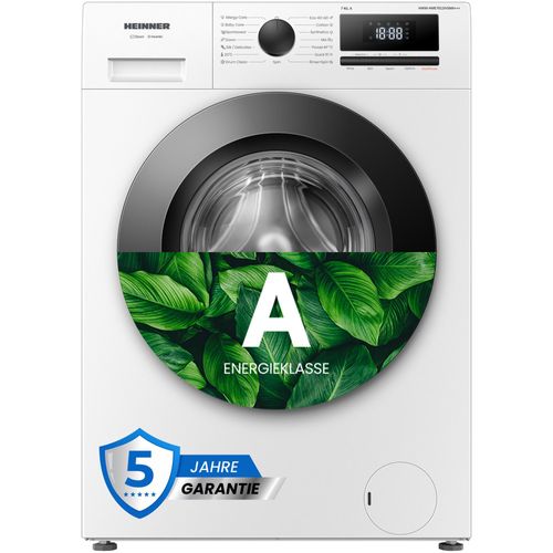 Heinner HWM-HME7012IVSM Schlanke Waschmaschine 7 kg, 1200 U/min, Allergiedampf, , Weiß