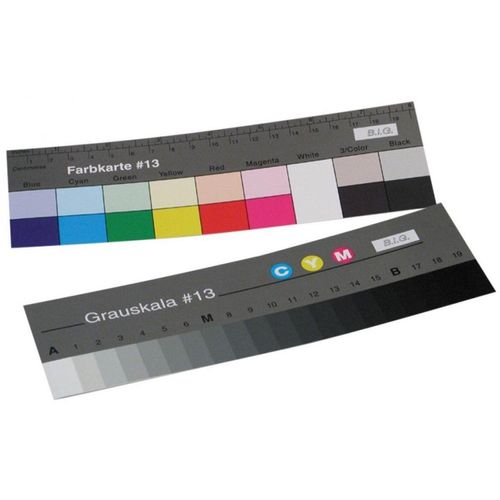 B.I.G. Stufengraukeil und Farbkarte #13