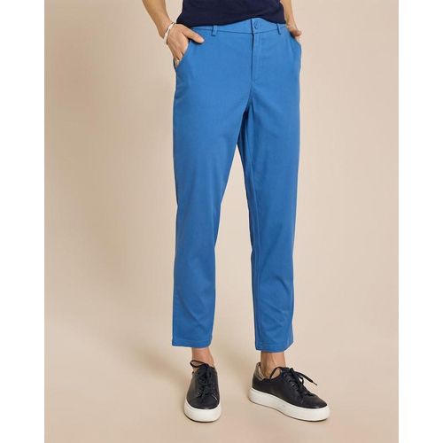 Chino in Cotton-Stretch mit Silk-Touch