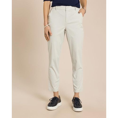 Chino in Cotton-Stretch mit Silk-Touch