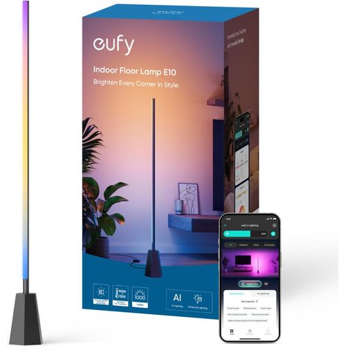 eufy Zimmer‑Stehlampe E10 (RGBWW und KI‑Lichtthemen)