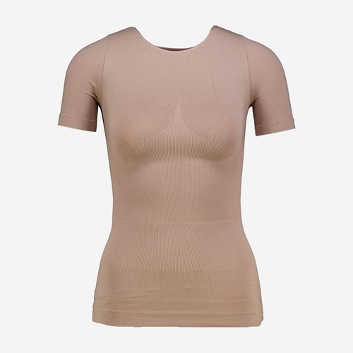 Beigefarbenes Shapewear Oberteil