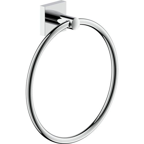 Bravat Quaruna Handtuchring 753410 chrom, zum Kleben/Schrauben