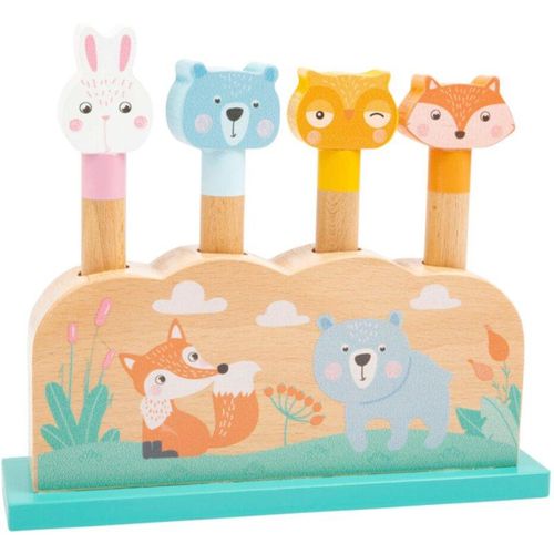 Small foot by Legler Game Small Foot Pop Up Animals activity toy 18m+ 1 pc