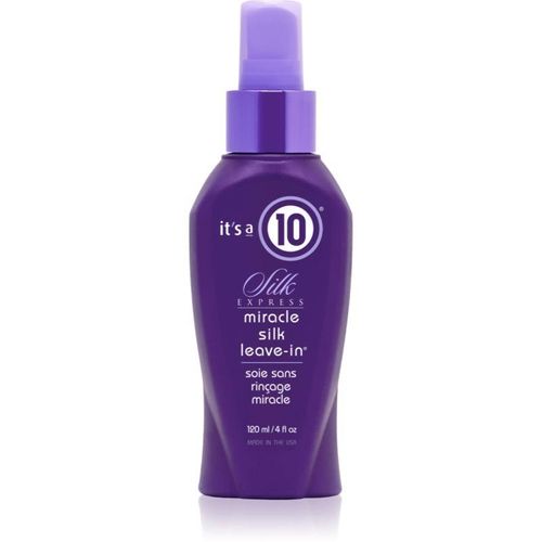 it's a 10 Silk Express Miracle Silk Leave-In Conditioner après-shampoing sans rinçage 120 ml