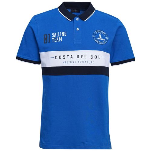Herren Poloshirt im maritimen Look