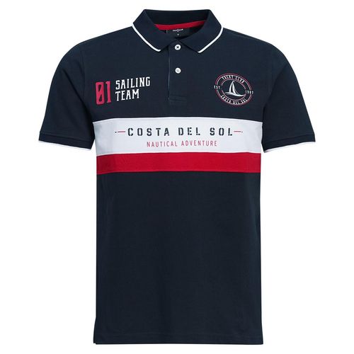 Herren Poloshirt im maritimen Look