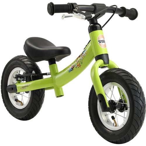 Laufrad BIKESTAR "BIKESTAR Kinderlaufrad ab 2 Jahre 10 Zoll Flex", grün, Laufräder, KinderL:81cm, L:81cm