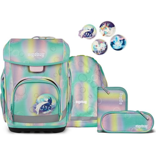 ergobag Schulranzen-Set cubo light ZauBärwelt