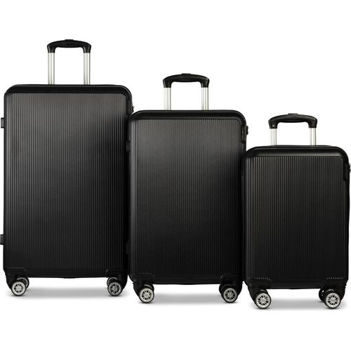 WORLDPACK Trolley-Set "Oslo" 50/60/70 *schwarz