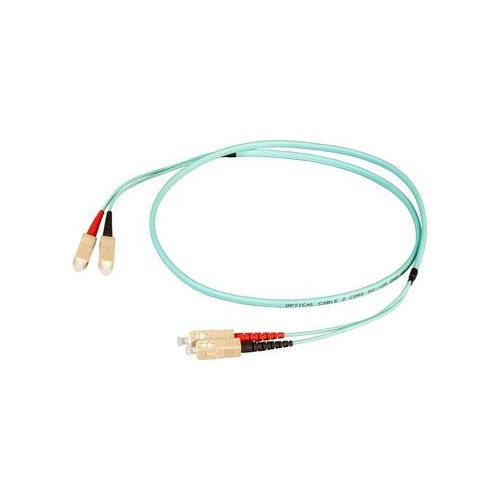EFB-Elektronik Duplex Jumper SC-SC 50/125µ, OM3, LSZH,aqua, Flat Twin 3x5mm, 50m Hersteller: EFB Elektronik (O7413FT.50)