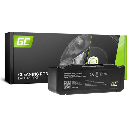 GC® (2.6Ah 14.4V Li-Ion Zellen) ABL-D1 4624864 70140 Akku für iRobot Roomba e5, e6, i3, i3+, i7, i7+, i8, i8+ Series Staubsaugroboter Staubsauger