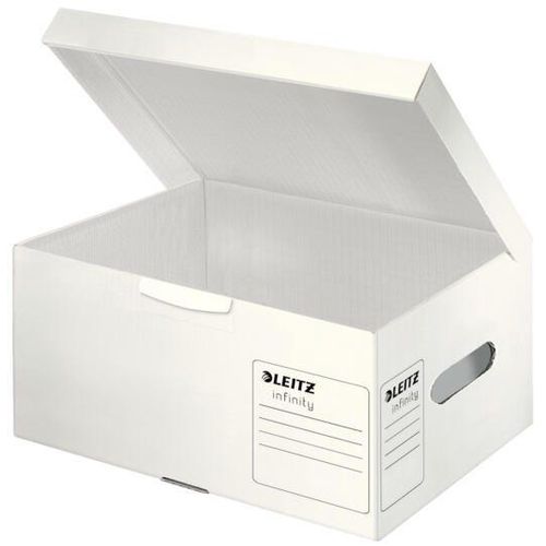 LEITZ Infinity A4 Plus Archivboxen 35,5 x 25,5 x 19,0 cm weiß