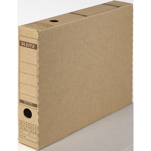 LEITZ Archivboxen 7,0 x 43,5 x 32,5 cm braun