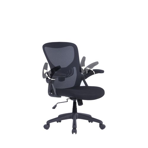Chefsessel "FLEX" in schwarz. Abmessungen (BxT) 62x58,5 cm