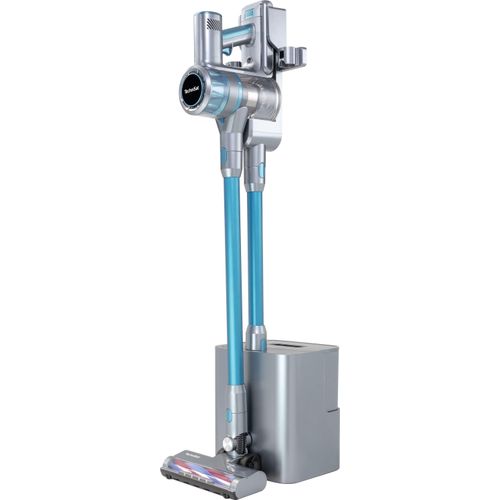 TECHNIMAX AS3 Plus - 450 W Akku Staubsauger mit 3L Absaugstation, LED