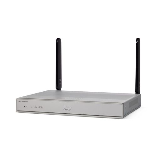Cisco Integrated Services Router mit 4 Gigabit Ethernet (GbE)-Ports, 1 VA-DSL (Anhang A/M) und GE-WAN-Router (C1117-4P)