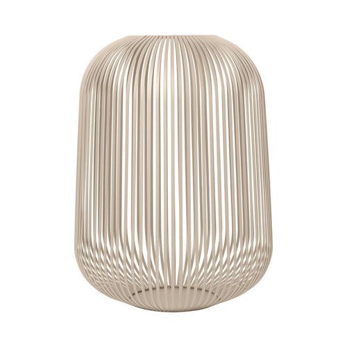 Blomus Laterne Lito , Beige , Metall , oval , 45 cm , Dekoration, Windlichter & Laternen, Laternen