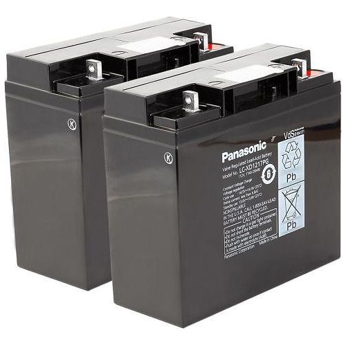 Akkuset für Hill-Rom Total Care Bed Intellidrive - 2x 12V 17Ah