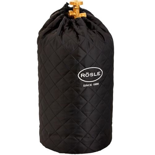 Gasflaschen-Schutzhülle RÖSLE, schwarz, B:24cm H:54cm, Polyester, Hüllen, für 5 kg Gasflasche