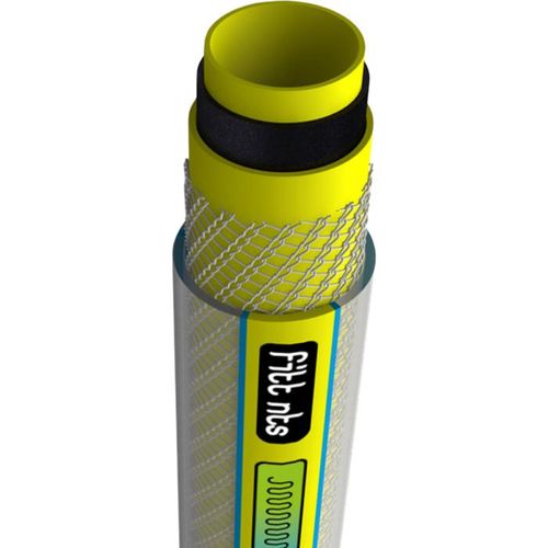 Ewuaqua Nts Gartenschlauch 76083 1/2", 10 bar, 50 m, mit spezieller Textileinlage, PVC