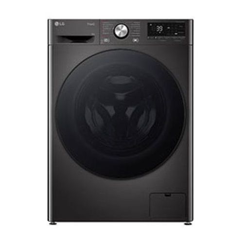 LG Waschmaschine Platinum Black (A10%*, 9 kg, 1.360 U./Min.) mit AI DD® & TurboWash®360° F4WR709YB F4WR709YB