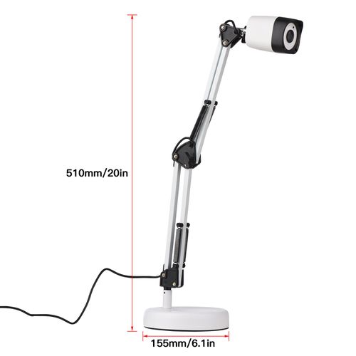 2 in 1 Dokumentenscanner Kamera & Webcam mit Autofokus und LED-Zusatzlicht 8 Megapixel HD High-Definition A3-Scanformat fuer Live-Demo Online-Unterricht Fernunterricht und Webkonferenzen Kompatibel mit Mac Windows Chrome
