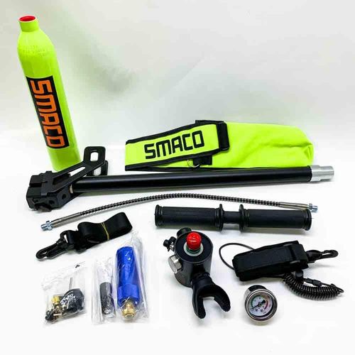 SMACO S300Plus Mini Tauchflasche Sauerstoffflasche Taucherflasche Mini zum tauchen Mit 5 Bis 10 Minuten Tauchen Sauerstofftank Taucher Set Tauchausrüstung Tragbare 0.5L