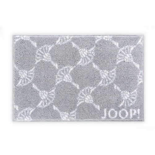 Joop! Badteppich New Cornflower Allover, Grau, Textil, Floral, rechteckig, 50x60 cm, Made in Germany, für Fußbodenheizung geeignet, rutschhemmend, Badtextilien, Badematten