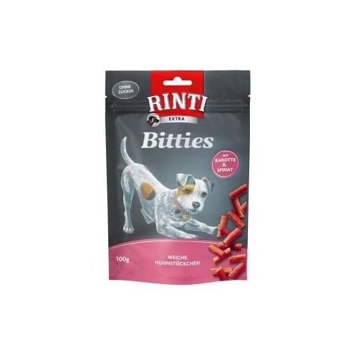 RINTI Bitties 12x100g Huhn mit Karotten und Spinat
