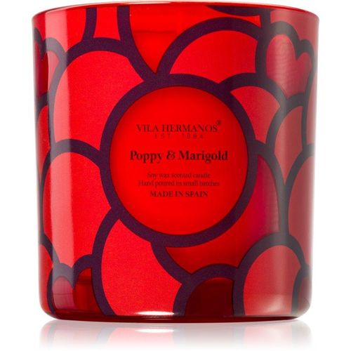 Vila Hermanos 70ths Year Poppy & Marigold geurkaars 500 g