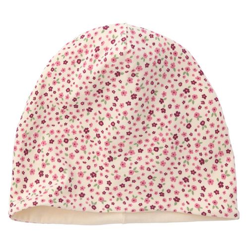 Mädchen Mütze mit Blümchen