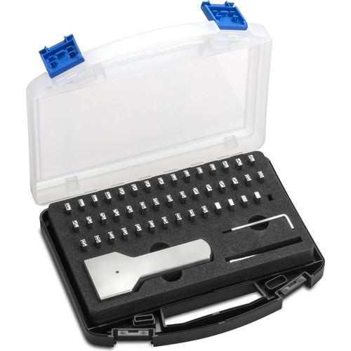 Typensortiment - TS 45 mit 45 Stahltypen: 6 Schrifthöhe (in mm): 6