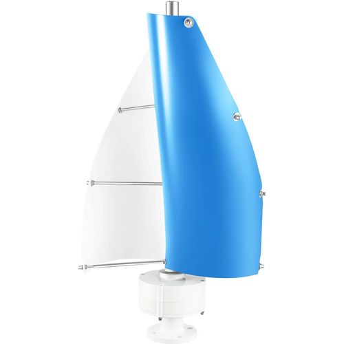 Vertikalachs-Windturbinen-Generator - 100 W - 12 V - 2 Flügel - Controller IP67 - Geräuschpegel