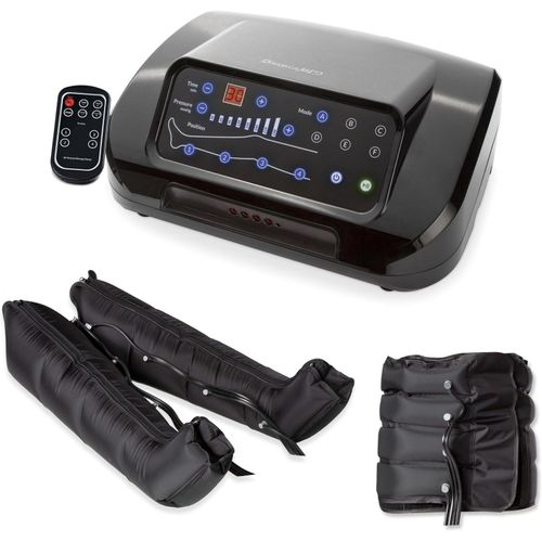 Dinamicamed PRO 4.0 Classic Digital, Professionelle Lymphdrainage 6 Arbeitsprogramme, 2 XL Beinen, Bauchband