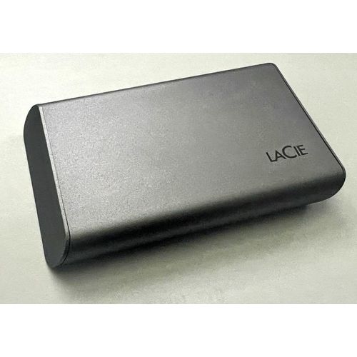 LaCie Externe SSD 500GB USB-C 3.2 Gen 2 Grau mit Passwortschutz