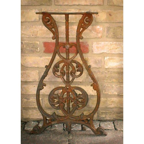 Nähmaschinentisch Seitenteile, antik Tisch für den Flur, Nähmaschine Gartentisch