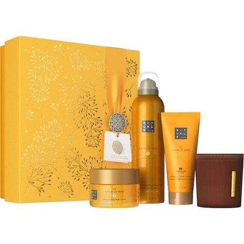 RITUALS Rituale The-Ritual-Of-MehrMedium Gift Set The Ritual of Mehr Body Scrub 125 gr. + The Ritual of Mehr Scented Candle 140 gr. + The Ritual of Mehr Foaming Shower Gel 200 ml + The Ritual of Mehr Body Cream 100 ml 1 Stk. (35,99 € / 1 Stk.)
