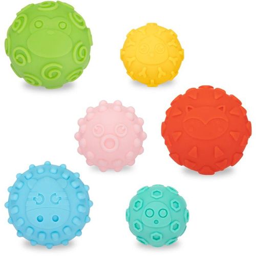 Canpol babies Sensory balls balles sensorielles douces 6 pcs