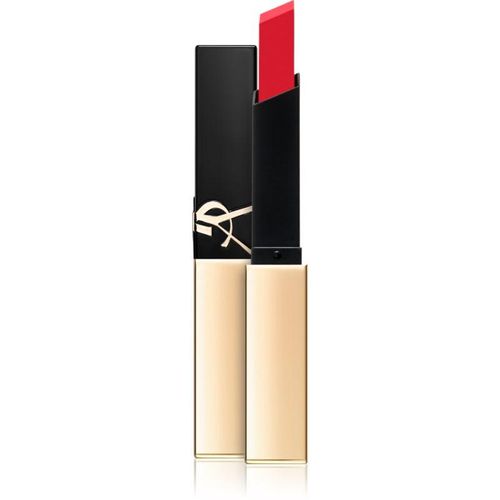 Yves Saint Laurent Rouge Pur Couture The Slim rouge à lèvres fin matifiant avec effet cuir teinte 2.2 g
