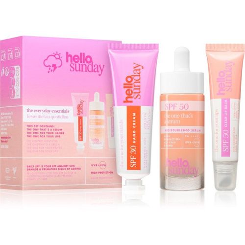 hello sunday the everyday essentials set for glowing skin