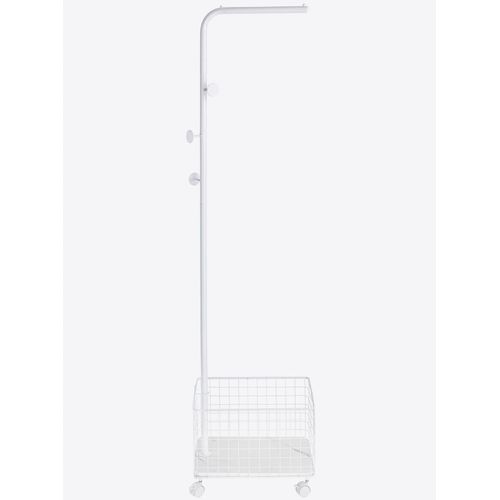 Kleiderständer HEINE HOME, weiß, B:43cm H:172cm T:28cm, Stahl, Garderobenständer, Kleiderständer