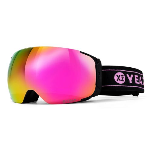 Skibrille YEAZ "Ski- und Snowboard-Brille TWEAK-X", pink, Sportbrillen, Skibrille