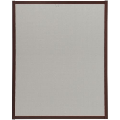 Insektenschutz-Fensterrahmen HECHT INTERNATIONAL "MASTER SLIM", braun (rahmen: braun gewebe: anthrazit), B:80cm H:100cm, Insektenschutzgitter, Insektenschutz-Fensterrahmen