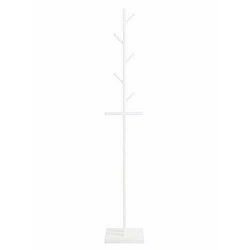 Garderobenständer HEINE HOME, weiß, B:28,5cm H:173cm T:28,5cm, Metall, Garderobenständer, Garderobenständer